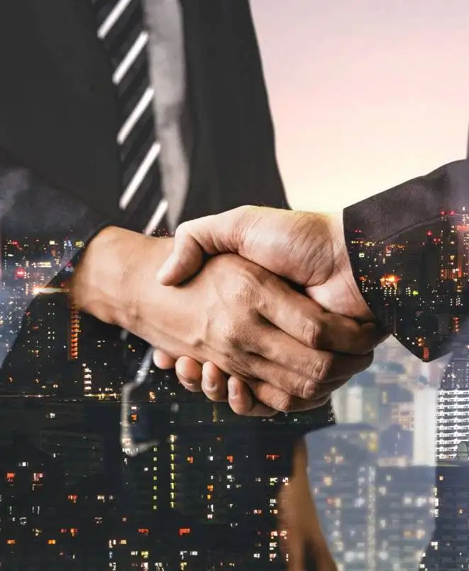 double-exposure-image-business-finance